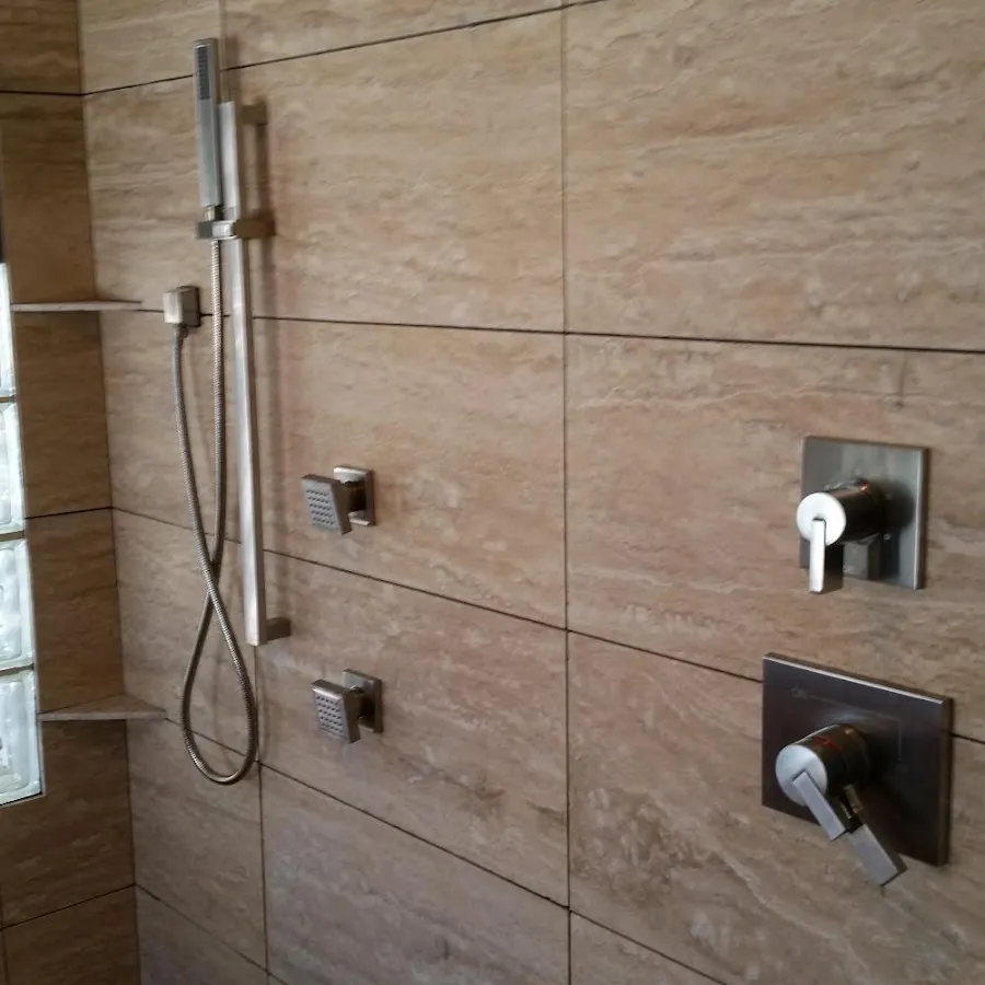 Shower fixture installation for Water Heater Replacement in Somers